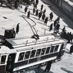 Tram to the east